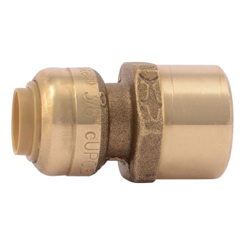 Main product image of 3/8" SharkBite x 1/2" Female Reducing Adapter (Lead Free), U070LFA