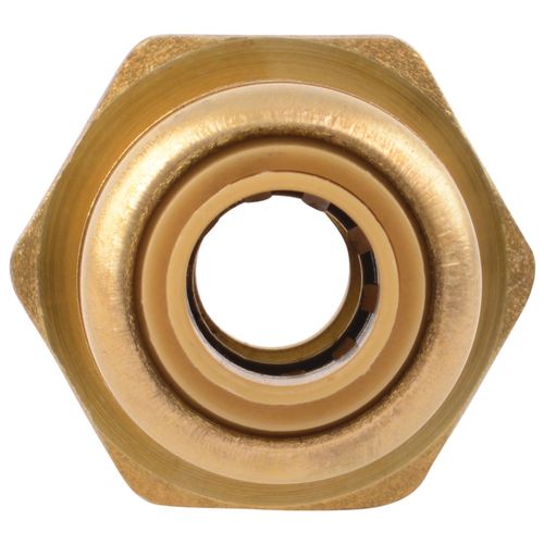 Main product image of 1/4" SharkBite x 1/2" Male Pipe Thread Reducing Connector (Lead Free), U110LFA