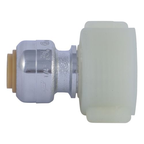 Main product image of 1/4" (3/8" OD) x 7/8" SharkBite Ballcock Toilet Reducing Connector (Lead Free), U3531LFA