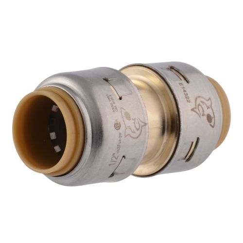 Main product image of 1/2" x 1/2" SharkBite Max Coupling (Lead Free), UR008A
