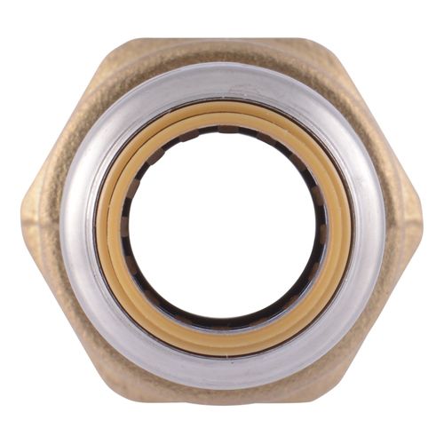 Main product image of 1/2" x 3/4" SharkBite Max FNPT Reducing Adapter, UR068A