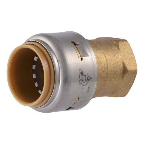 Main product image of 3/4" x 1/2" SharkBite Max FNPT Bullnose Adapter, UR092A