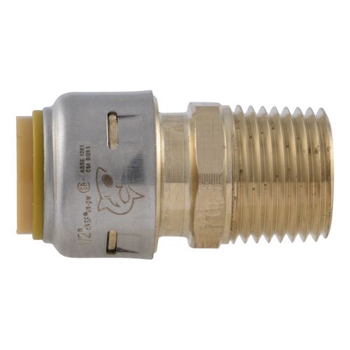 Main product image of 1/2" x 1/2" SharkBite Max Pipe to Male Pipe Thread Connector (Lead Free), UR120A