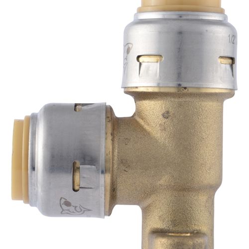 Main product image of 1/2" x 1/2" SharkBite Max Drop Ear Elbow (Lead Free), UR249A