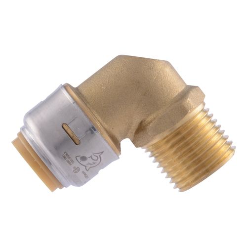 Main product image of 1/2" x 1/2" SharkBite Max MNPT Adapter Elbow, UR280A