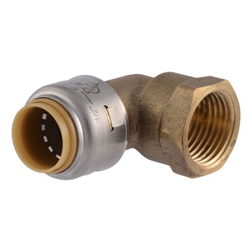 Main product image of 1/2" x 1/2" SharkBite Max FNPT Adapter Elbow, UR308A