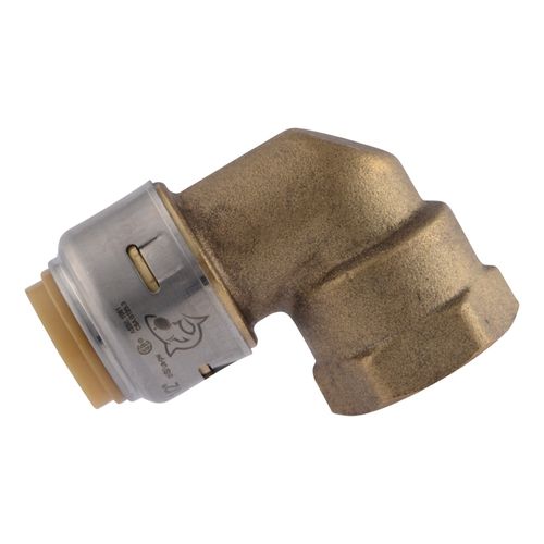 Main product image of 1/2" x 1/2" SharkBite Max FNPT Adapter Elbow, UR308A