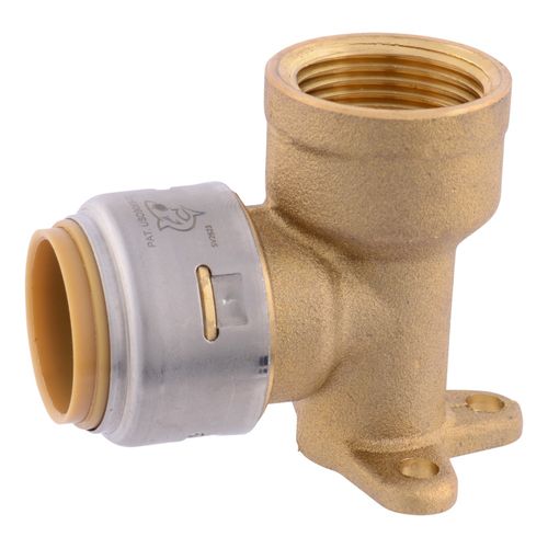Main product image of 3/4" x 3/4" SharkBite Max FNPT Drop Ear Elbow (Lead Free), UR340A