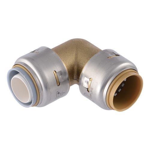 Main product image of 3/4" PB x 3/4" CTS SharkBite Max Transition Elbow (Lead Free), UR4256A