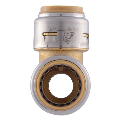 Main product image of 3/4" x 1/2" x 3/4" SharkBite Max Reducing Tee (Lead Free), UR444A