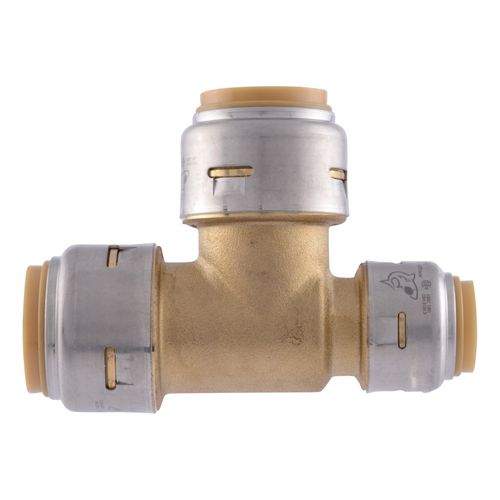 Main product image of 3/4" x 1/2" x 3/4" SharkBite Max Reducing Tee (Lead Free), UR444A
