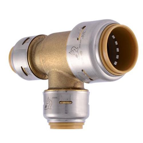 Main product image of 3/4" x 1/2" x 1/2" SharkBite Max Reducing Tee (Lead Free)