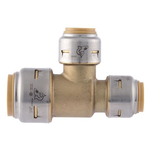 Main product image of 3/4" x 1/2" x 1/2" SharkBite Max Reducing Tee (Lead Free), UR454A