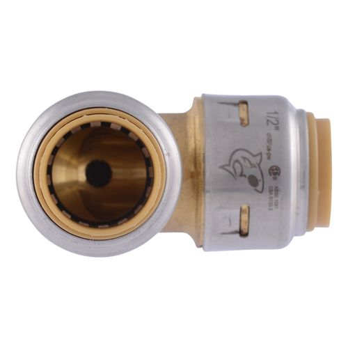 Main product image of 1/2" SharkBite Max Elbow with 1/8" NPSM Thread Drain/Vent (Lead Free), UR5248A