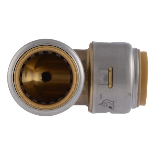 Main product image of 3/4" SharkBite Max 90-Degree Elbow with 1/8" NPSM Thread Drain/Vent (Lead Free), UR5256A
