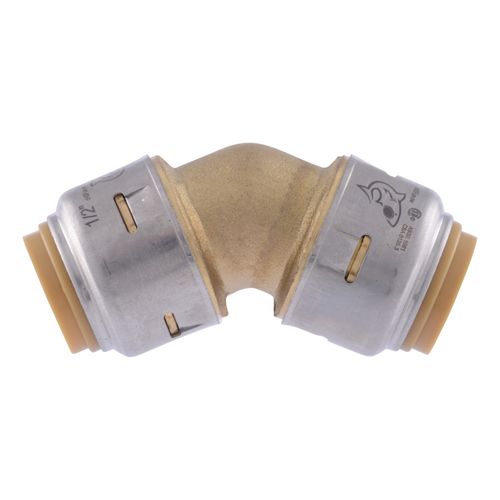 Main product image of 1/2" SharkBite Max 45-Degree Elbow (Lead Free), UR648A