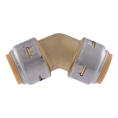 Main product image of 3/4" SharkBite Max 45-Degree Elbow (Lead Free), UR656A