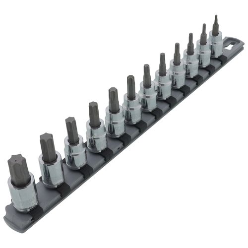 Main product image of 3/8" Drive Torx Bit Socket Set with Rail, 12-Piece (T10-T60)