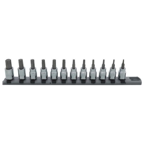 Main product image of 3/8" Drive Torx Bit Socket Set with Rail, 12-Piece (T10-T60)