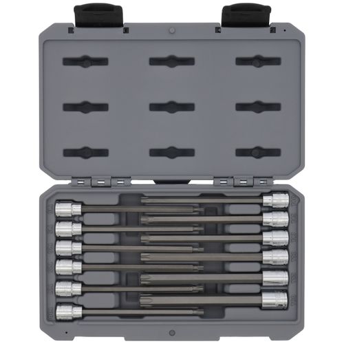 Main product image of 3/8" Drive Long Torx Bit Socket Set, 12-Piece (T10-T60)