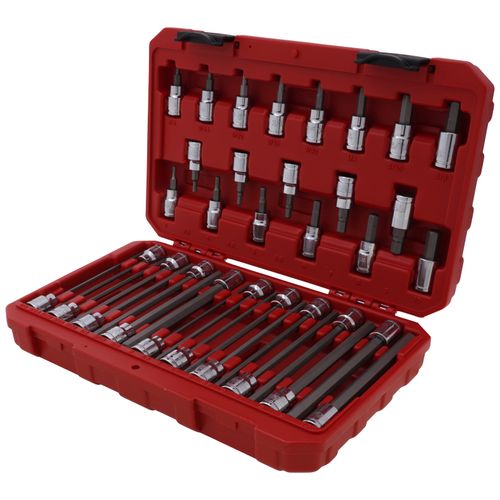 Main product image of 3/8" Drive Hex Bit Socket Set, 38-Piece (1/8-3/8", 3-10mm)