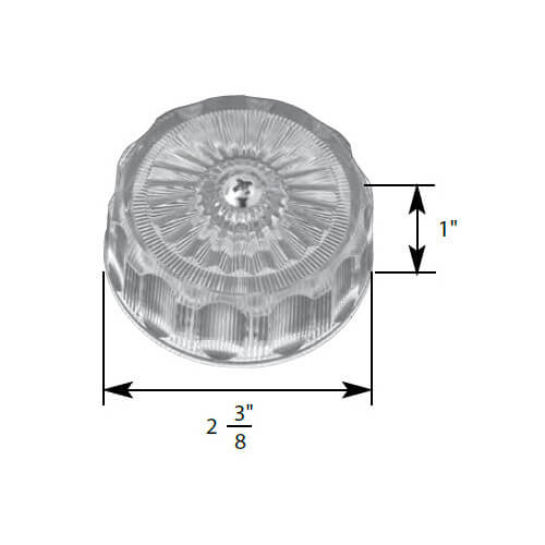 Main product image of Mixet Single Lever Volume Control Handle for Tub/Shower (Clear)
