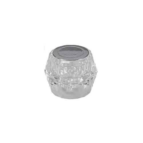 Main product image of Mixet Faucets Deluxe Round Volume OEM Handle for Tub/Shower (Clear/Chrome)