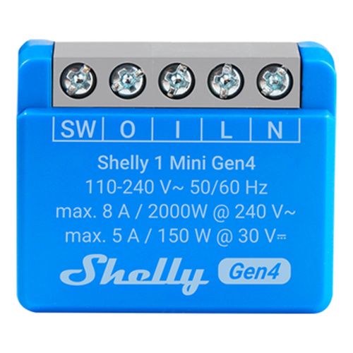 Main product image of 1 Mini Gen4 1-Channel Wi-Fi Smart Relay Mini