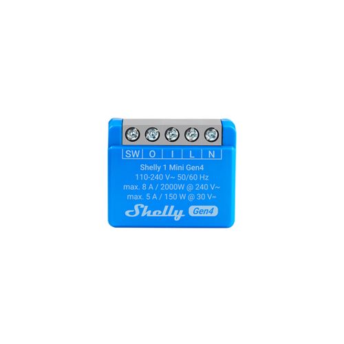 Main product image of 1 Mini Gen4 1-Channel Wi-Fi Smart Relay Mini