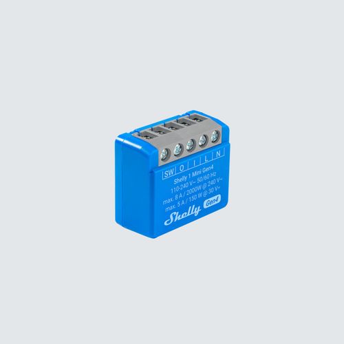 Main product image of 1 Mini Gen4 1-Channel Wi-Fi Smart Relay Mini