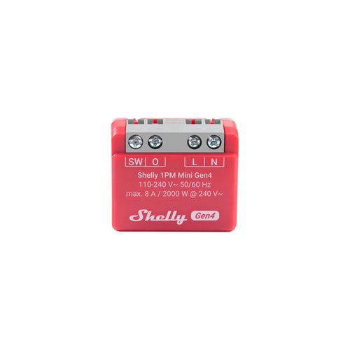 Main product image of 1PM Mini Gen4 1-Channel Wi-Fi Smart Relay Mini with Power Monitoring