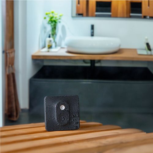 Main product image of BLU Temperature & Humidity Sensor, w/ Bluetooth & ZigBee Connectivity (Black)