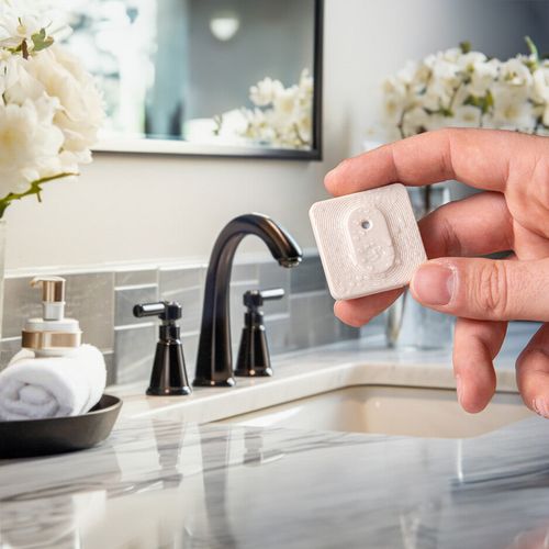 Main product image of BLU Temperature & Humidity Sensor, w/ Bluetooth & ZigBee Connectivity (Ivory)