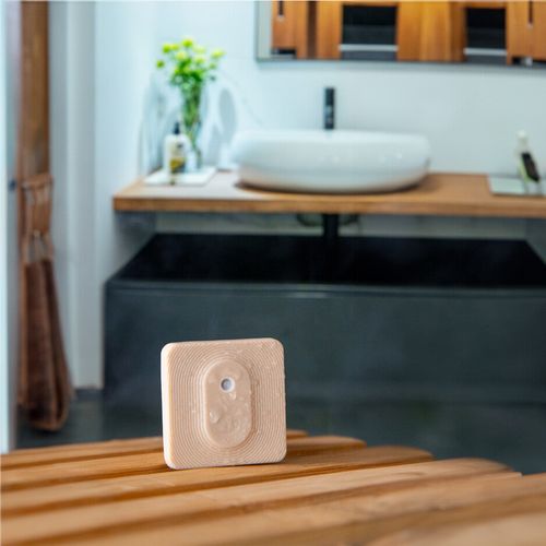 Main product image of BLU Temperature & Humidity Sensor, w/ Bluetooth & ZigBee Connectivity (Mocha)