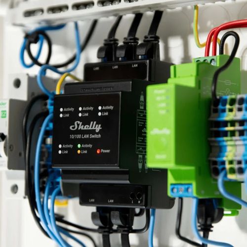 Main product image of LAN Network Switch for DIN Rail Pro Devices