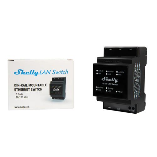 Main product image of LAN Network Switch for DIN Rail Pro Devices