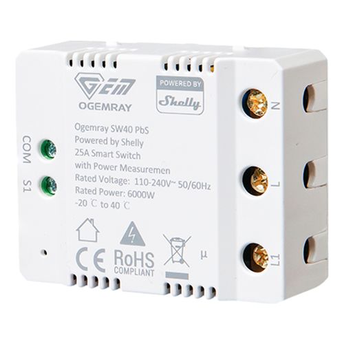 Main product image of Ogemray 25A Wi-Fi Smart Relay
