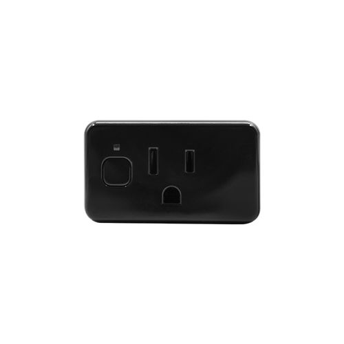 Main product image of Gen4 Wi-Fi Smart Plug with Power Monitoring (Black)