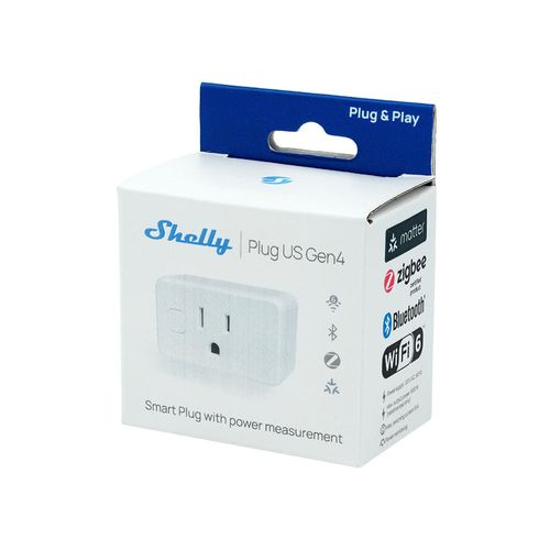 Main product image of Gen4 Wi-Fi Smart Plug with Power Monitoring (White)