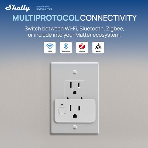 Main product image of Gen4 Wi-Fi Smart Plug with Power Monitoring (White)
