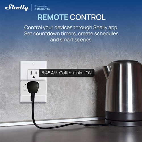 Main product image of Gen4 Wi-Fi Smart Plug with Power Monitoring (White)