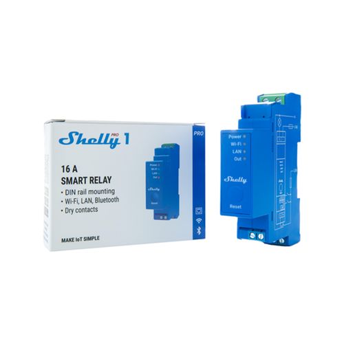 Main product image of Pro 1-Channel Smart Relay, DIN Rail, UL Listed