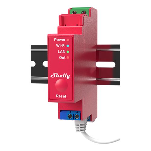 Main product image of Pro 1PM 1-Channel Smart Relay with Power Monitoring, DIN Rail, UL Listed