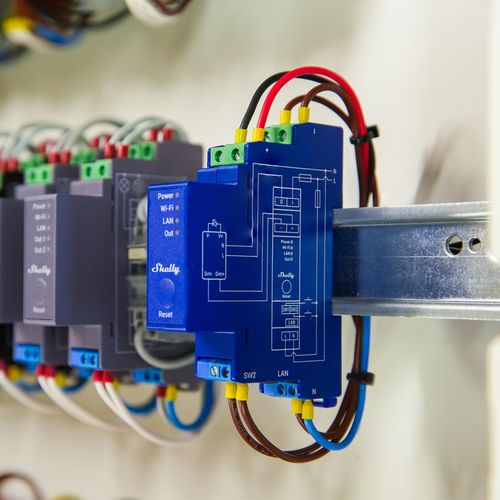 Main product image of Pro 0-10V PM Smart Dimmer with Power Monitoring, DIN Rail