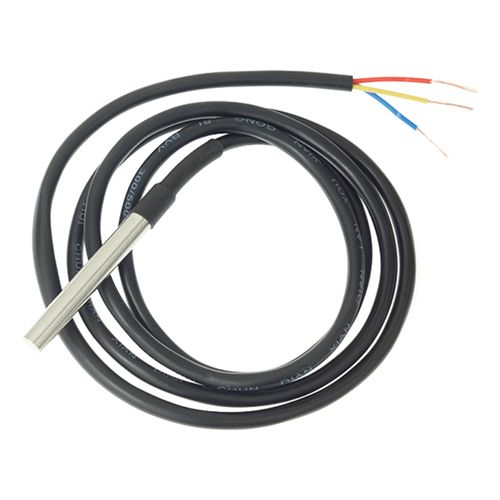 Main product image of DS18B20 Temperature Probe w/ 3.5mm Jack for The Pill by Shelly (39" Length)