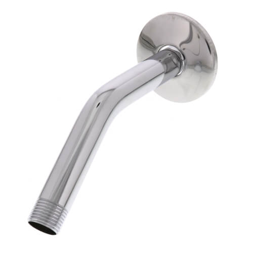 Main product image of 8" Chrome Plated Shower Arm & Stainless Steel Flange