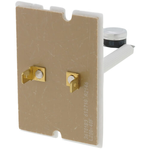 Main product image of SPST SHL Series Plenum-Mount Thermostat, L200-40 (120/240V)
