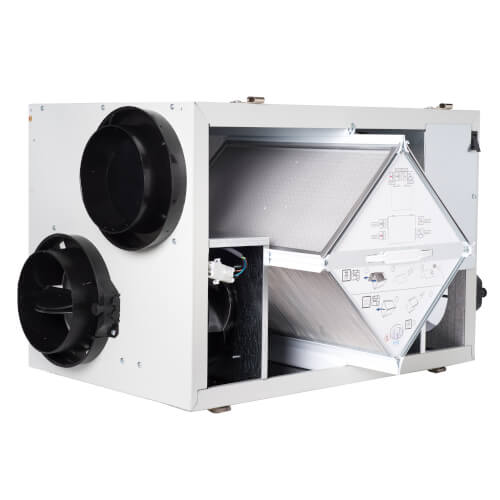Main product image of SHR Series Heat Recovery Ventilator w/ Fan Shutdown Defrost & Side Ports