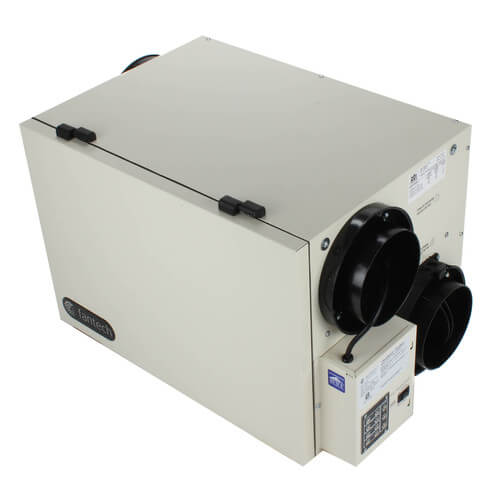 Main product image of SHR Series Heat Recovery Ventilator w/ Fan Shutdown Defrost, 6" Side Ports (up to 3,600 Sq. Ft.)