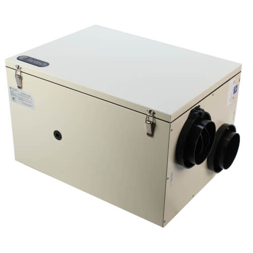Main product image of SHR Series Heat Recovery Ventilator w/ Fan Shutdown Defrost, 6" Side Ports (up to 5,000 Sq. Ft.)